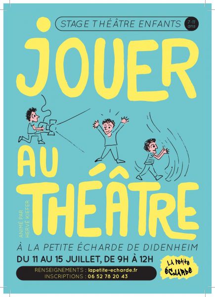 stage théâtre été 2022