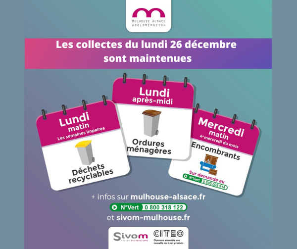 Collectes décembre 2022