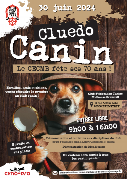 cluedo canin