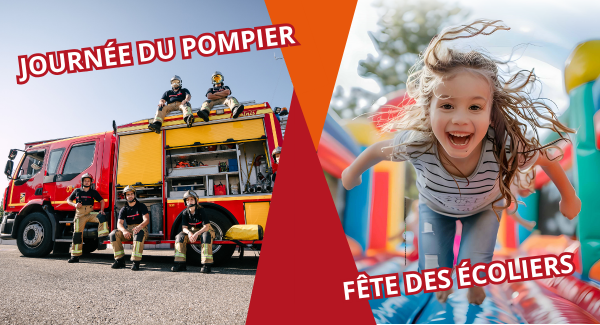 Journée du pompier et fête des écoliers
