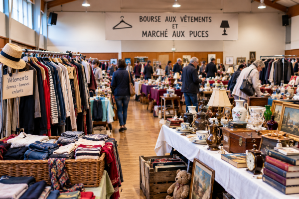Bourse et marché aux puces